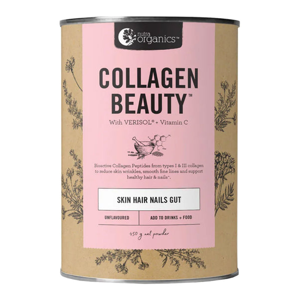 Nutra Organics Collagen Beauty with Verisol+C (450g)