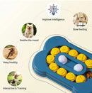 Bone Shape Interactive Treat Feeding Training Puzzle Dog Toy