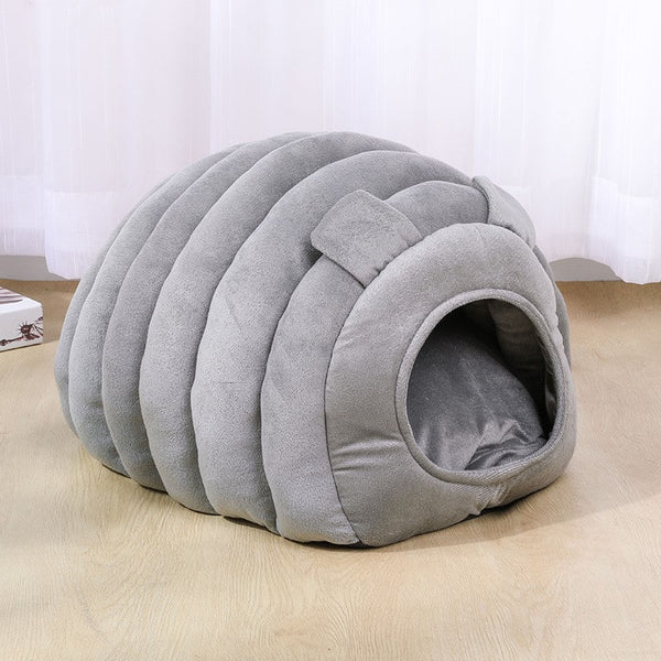 Zoomies Cuddle Cave Dog Bed for Cats & Small Dogs