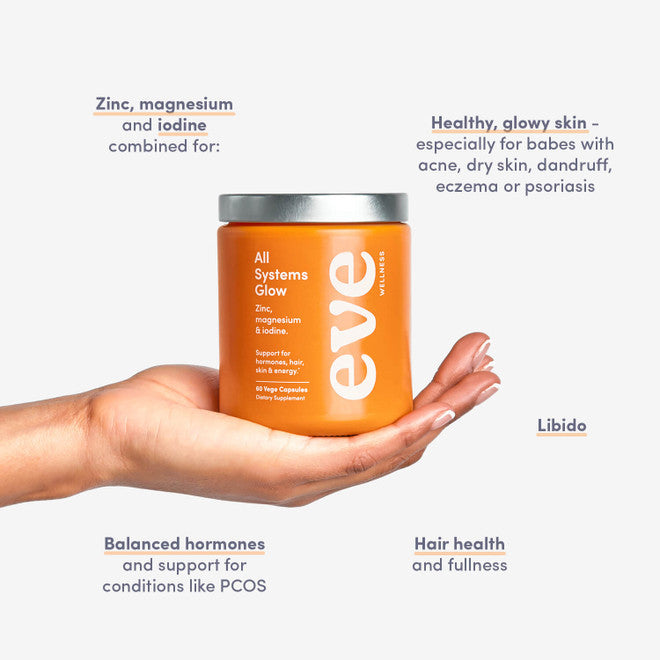 Eve Wellness: All Systems Glow x 60 Capsules (Women's)