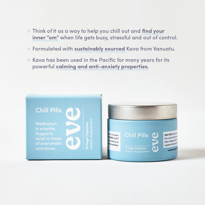 Eve Wellness: Chill Pills Mini x 15 Capsules (Women's)