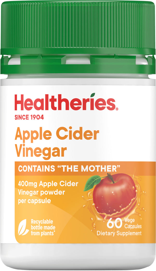 Healtheries: Apple Cider Vinegar Capsules (60 Caps)