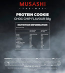 Musashi: Protein Cookies - Choc Chip (58g x 12)