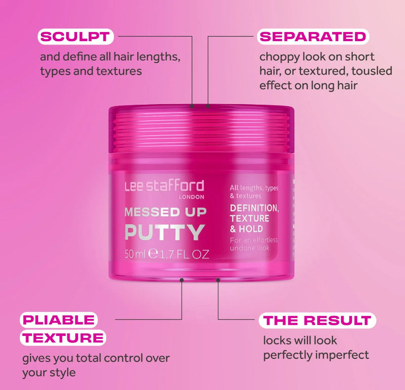 Lee Stafford: Messed Up Putty (50ml)