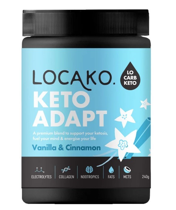 Locako: Keto Adapt - Vanilla & Cinnamon