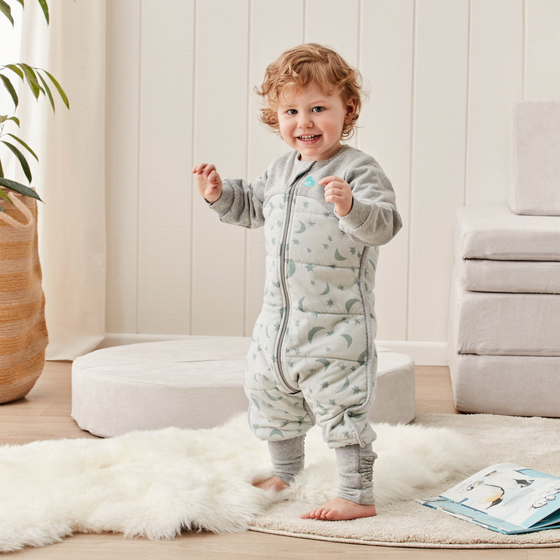 Love to Dream: Sleep Suit Cool 2.5 TOG - Moonlight Olive (Size 1) (12-24 Months)