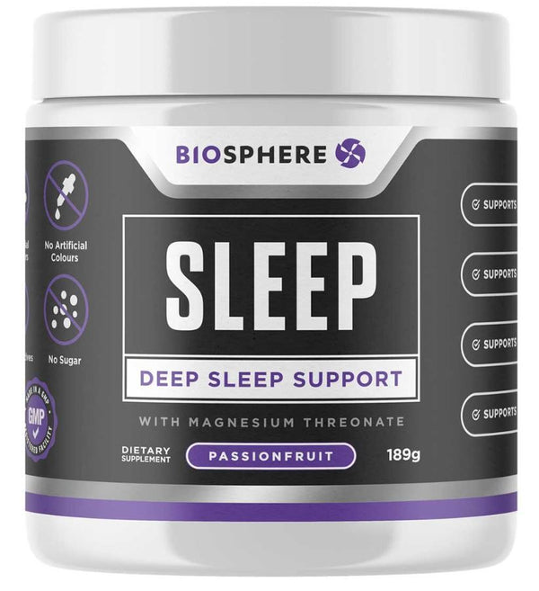 BioSphere Nutrition: Deep Sleep Support - Passionfruit (189g)