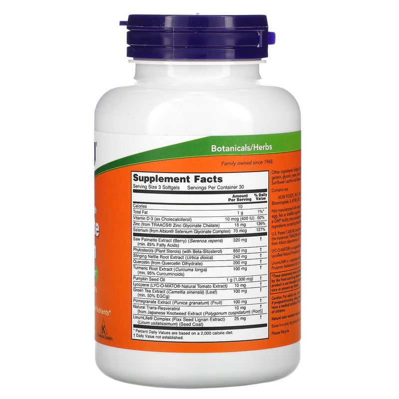 Now: Prostate Health Clinical Strength (90 Soft Gels)