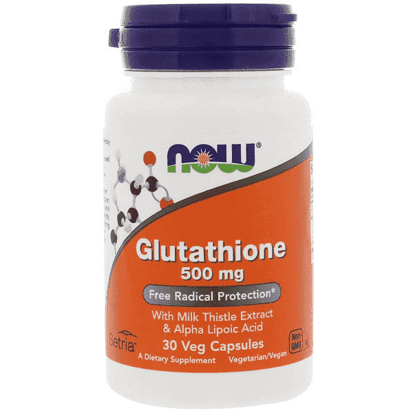Now: Glutathione 500mg x 30 Capsules