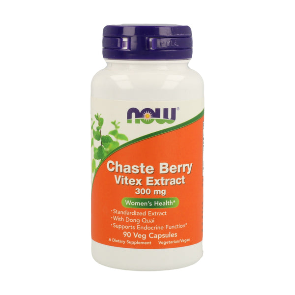 Now: Chaste Berry Vitex Extract 300mg (90 Capsules) (Women's)