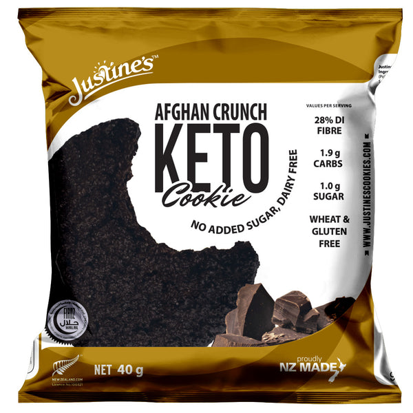 Justine's Cookies: Keto Cookies - Afghan Crunch (12x40g)