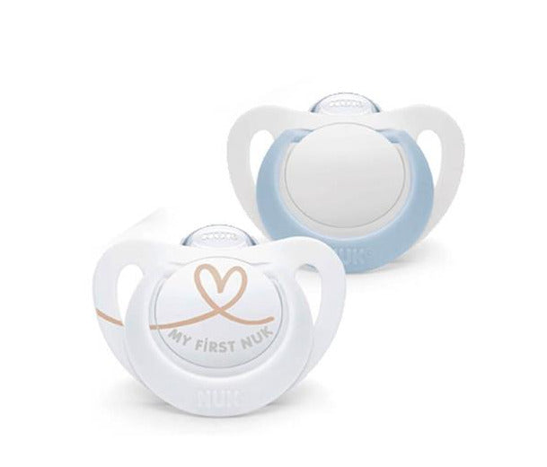 Nuk: Star Soother Duo Pack - Blue 2 Pack (0-6 Months)