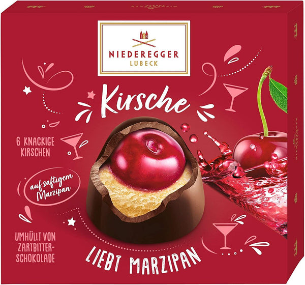 Niederegger: Cherry with Marzipan Pralines - 108g