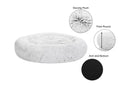 Pawever Pets: Round Nest Calming Bed - Grey (Large/X-Large, 110cm)