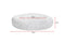 Pawever Pets: Round Nest Calming Bed - Grey (Small/Medium, 90cm)