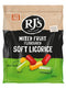 RJ's Mixed Fruit Flavoured Soft Licorice 280g (12 Pack)