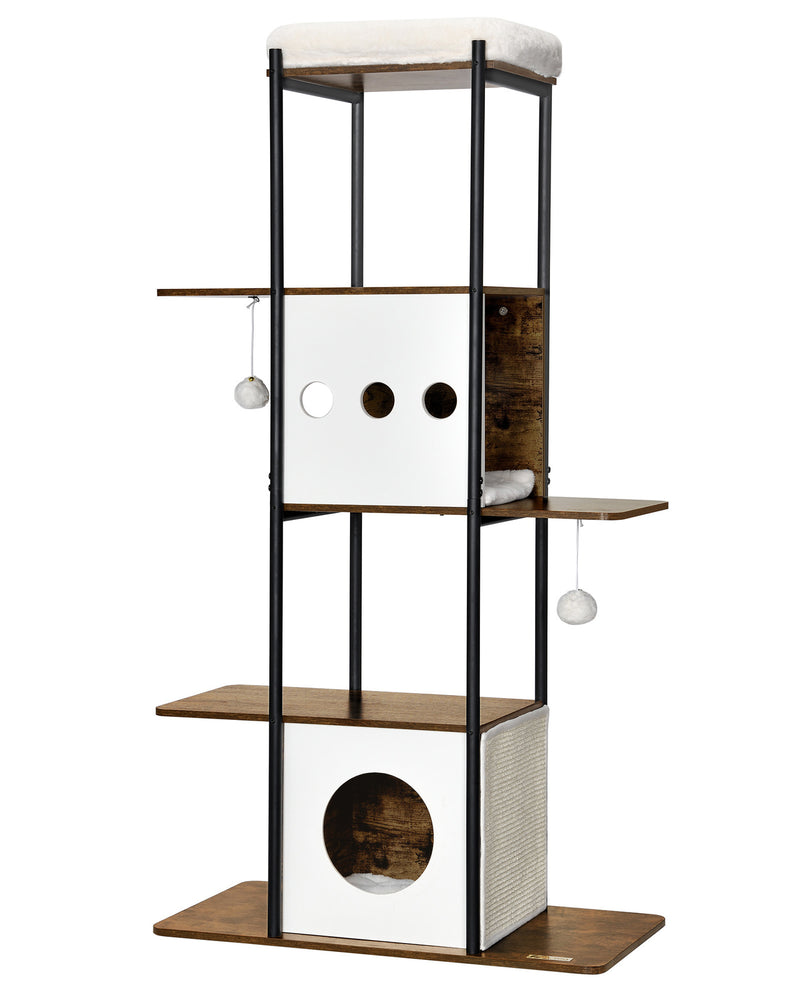 VASAGLE Feandrea Freestanding Timmerman Cat Tree - 152cm