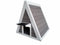 Solid Wood Outdoor Small Pet House - White & Light Grey