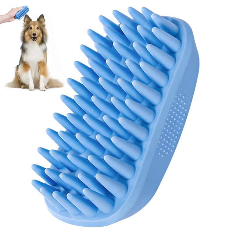 PETSWOL: Silicone Pet Bath Brush (2 Pack)