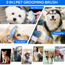 PETSWOL: Silicone Pet Bath Brush (2 Pack)