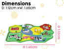 Bestway: LIL' Barnyard Babies Splash Pad (65" x 44"/1.65m x 1.12m)