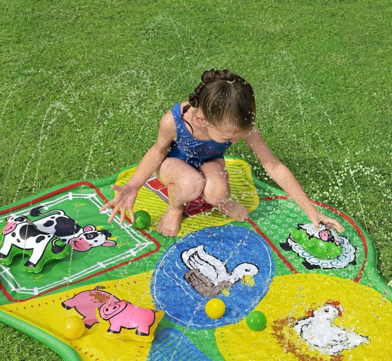 Bestway: LIL' Barnyard Babies Splash Pad (65" x 44"/1.65m x 1.12m)