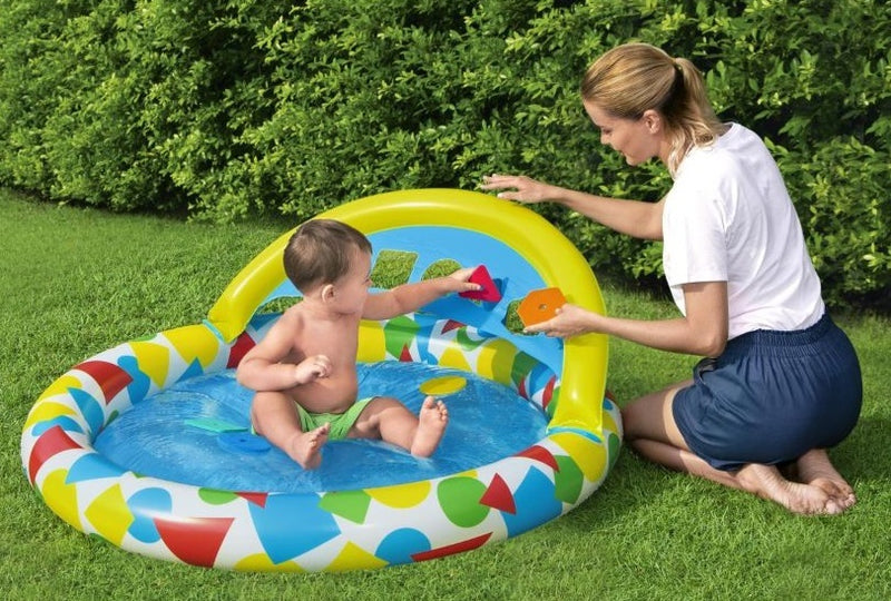 Bestway: Lil' Splash & Learn Baby Pool (47" x 46" x 18"/1.20m x 1.17m x 46cm)