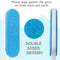 Petswol: Double-Sided Pet Hair And Lint Removal Brush - Blue (Set of 2)