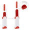 PETSWOL Double-Sided Pet Hair And Lint Removal Brush Set - Red (Set of 2)