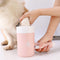 PETSWOL Pet Paw Cleaner Foot Cup - Pink
