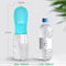 PETSWOL Portable Outdoor Pet Water Bottle Feeder - Green
