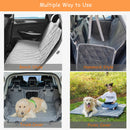 Waterproof Removable Car Back Seat Pad For Pets