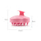 Comfeya: Silicone Massage Shampoo Hair Brush - Pink (Set of 2)