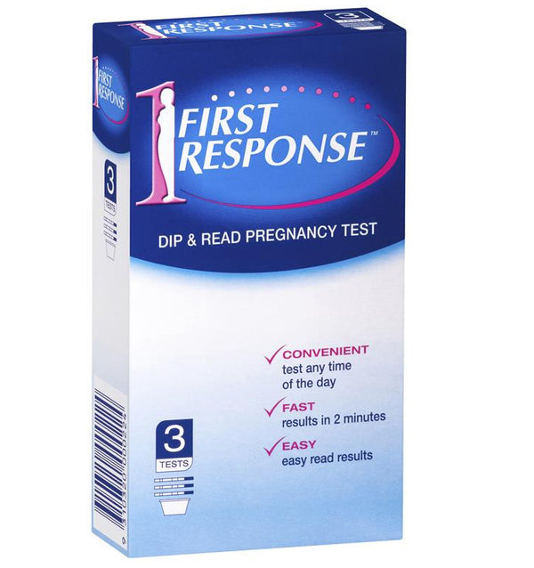 First Response Dip & Read - 3 Pack