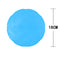 PETSWOL Soft Rubber Dog Frisbee - Blue (2 Pack)