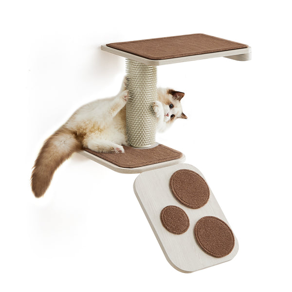 Feandrea Clickat Wall Mounted Cat Stairs