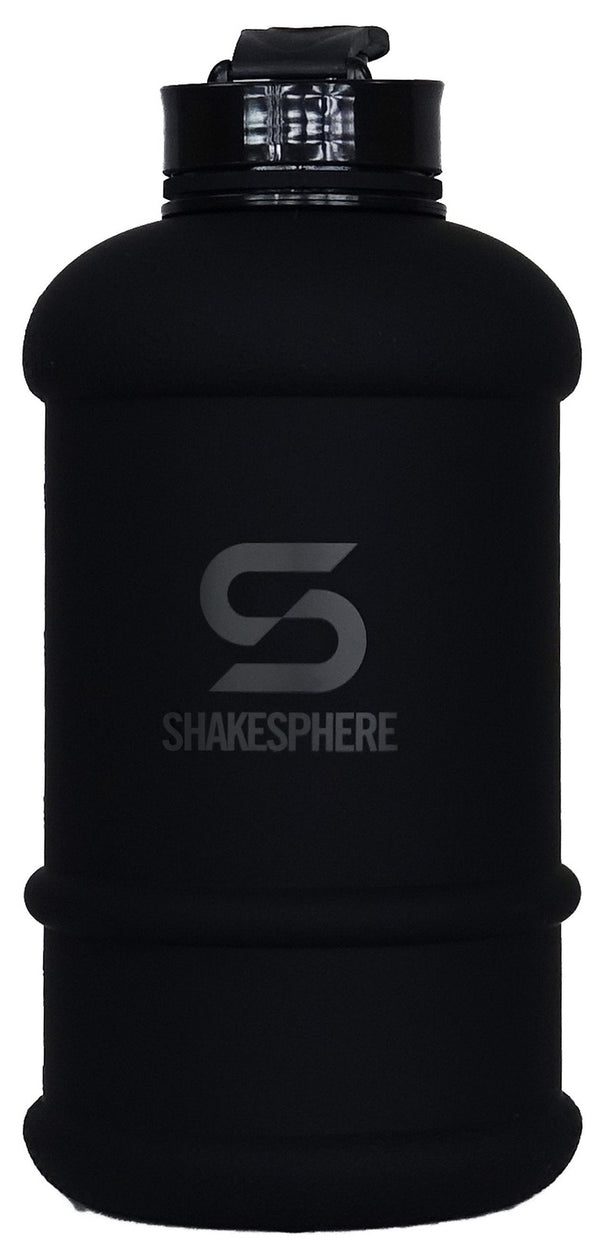 Shakesphere: Water Jug - Matte Black+Black Logo (1.3L)