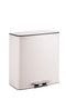 Matt Blatt: Pedal Dual Compartment Soft Close Kitchen Rubbish Bin - Grey (56L)