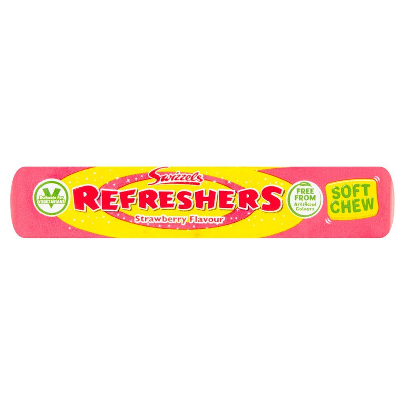 Swizzels Refresher Stickpack Strawberry Stick - 43g (36 Pack)