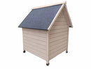 Solid Wood Outdoor Dog House Kennel - Large