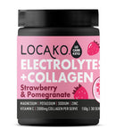 Locako: Electrolytes + Collagen - Strawberry & Pomegranate (150g)