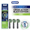 Oral-B: Cross Action 3-Pack Replacement Brush Heads - Black (EB50BK-3)