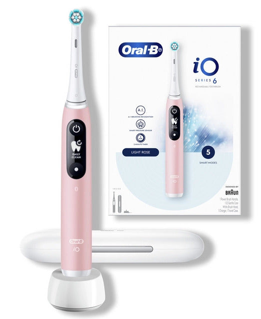 Oral-B: iO Series 6 Electric Toothbrush - Light Rose (iO6LR)