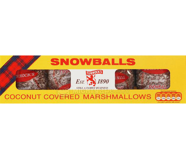 Tunnocks: Coconut Snowballs - 30g (12 Pack)