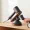 STORFEX: Walnut Wood Hair Dryer Holder Stand for Dyson Supersonic Hair Dryer and Nozzles
