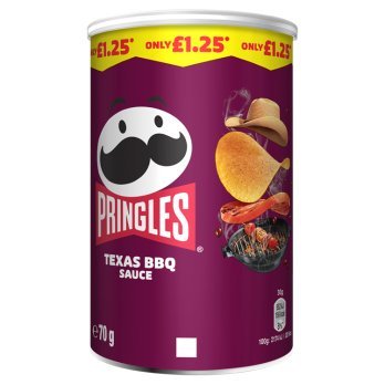 Pringles: Texas BBQ Sauce - 70g (12 Pack)