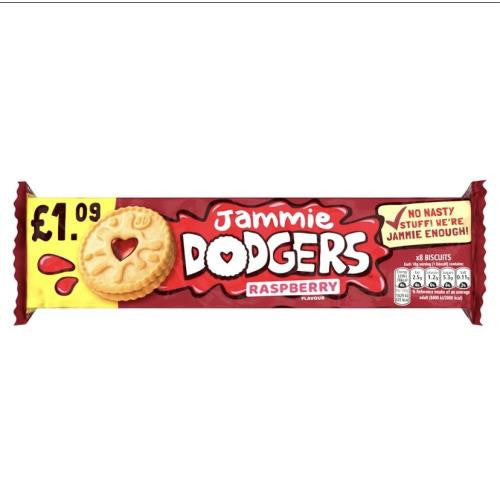 Burtons: Jammie Dodger Biscuits - 140g (15 Pack)