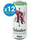 Relentless: Watermelon Zero Sugar Energy Drink - 500ml (12 Pack)