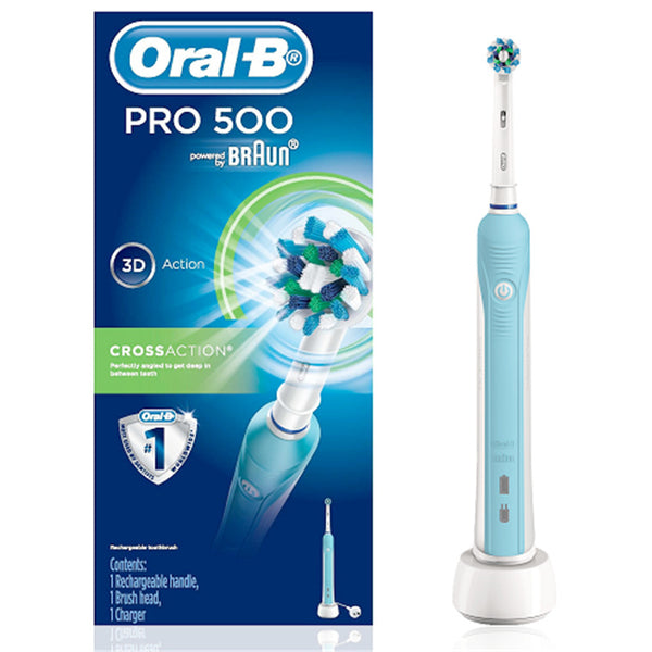 Oral-B: PRO 500 Electric Rechargeable Toothbrush (PRO500)