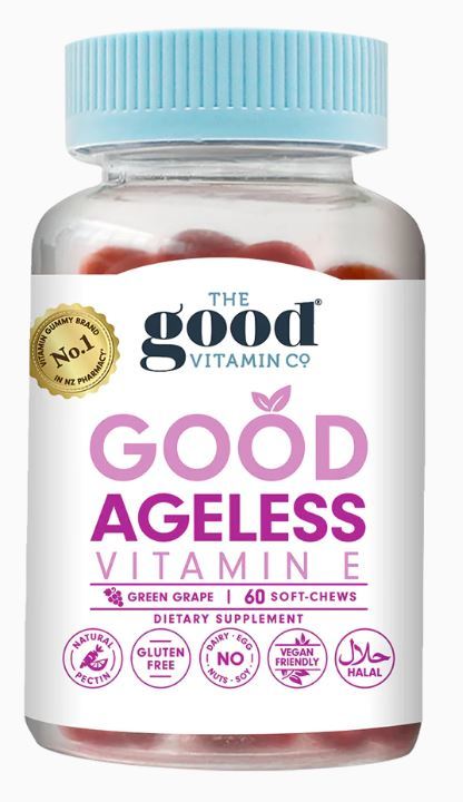 The Good Vitamin Co: Good Ageless Vitamin E (60s)